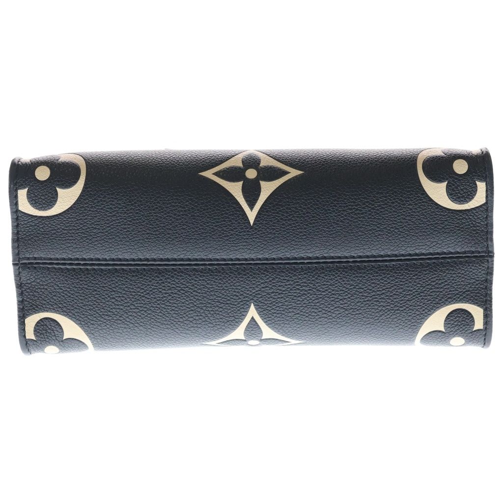 Louis Vuitton Monogram Empreinte On The Go PM Handbag Black Beige — view 4