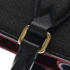 Louis Vuitton Monogram Empreinte On The Go PM Handbag Black Beige — view 6