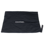 Chanel 22 Mini Calfskin Gold Chain Shoulder Bag Black Plate — view 8