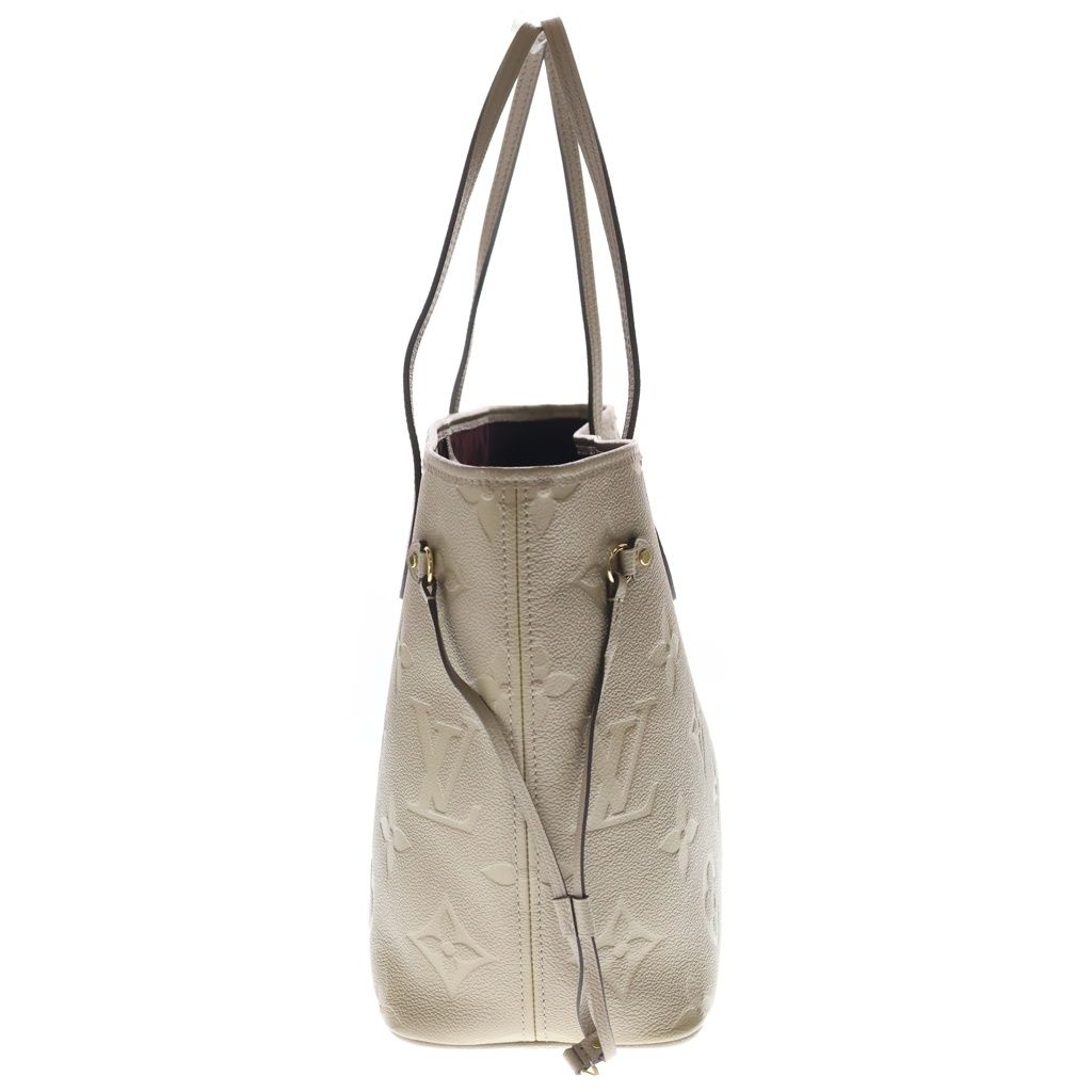 Louis Vuitton Neverfull MM Monogram Empreinte Tote Beige — view 3