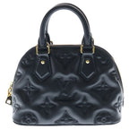 Louis Vuitton Alma Soft BB Bubble Glam Monogram Leather 2-Way Bag Gold Black — view 2