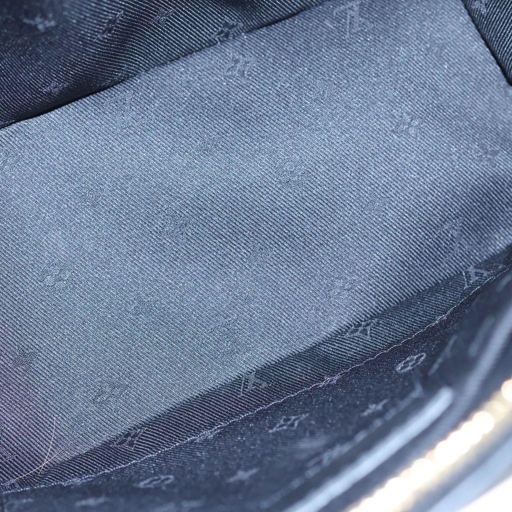 Louis Vuitton Alma Soft BB Bubble Glam Monogram Leather 2-Way Bag Gold Black — view 7