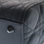 Dior Lady Large Cannage Leather Black Handbag — view 5