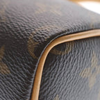 Louis Vuitton Nano Speedy Monogram Leather 2-Way Bag Brown — view 5