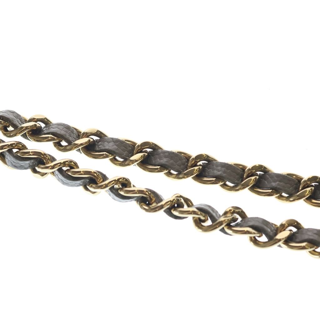 Chanel Quilted Classic Vanity Caviar Leather Gold Chain Shoulder Back Phone — view 7