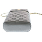 Chanel Quilted Classic Vanity Caviar Leather Gold Chain Shoulder Back Phone — view 4