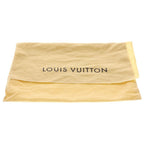 Louis Vuitton Monogram Denim Mini Pleaty Handbag Indigo Blue Brown Leather Gold — view 8