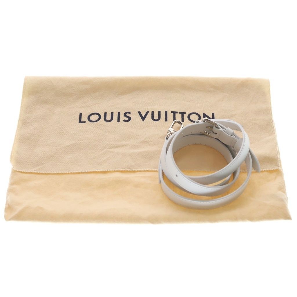 Louis Vuitton LV Paint Can 2-Way Shoulder Bag Purple White Leather Silver — view 8