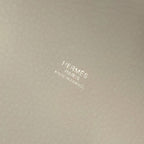 Hermes Picotin Lock MM Handbag Taurillon Clemence Silve Gray — view 7