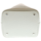 Hermes Picotin Lock MM Handbag Taurillon Clemence Silve Gray — view 4