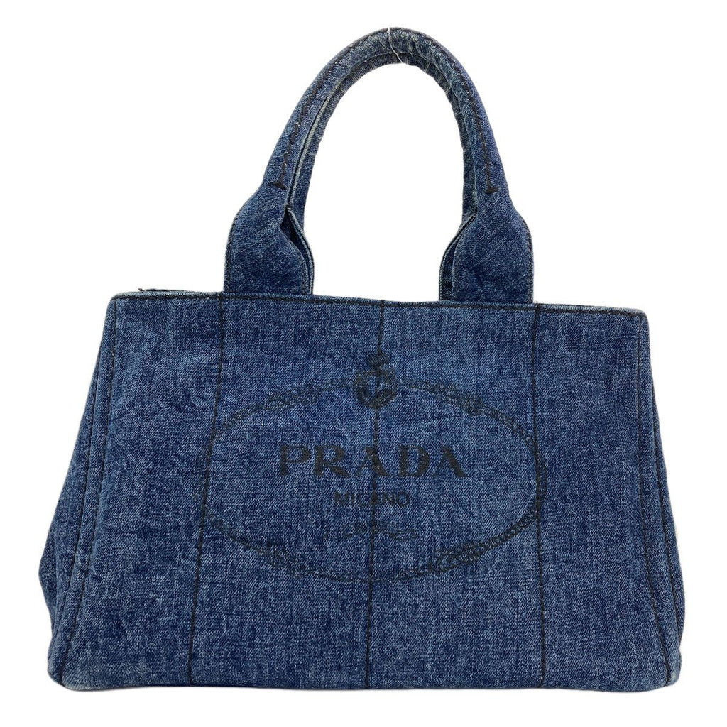 Prada Canapa Tote Denim