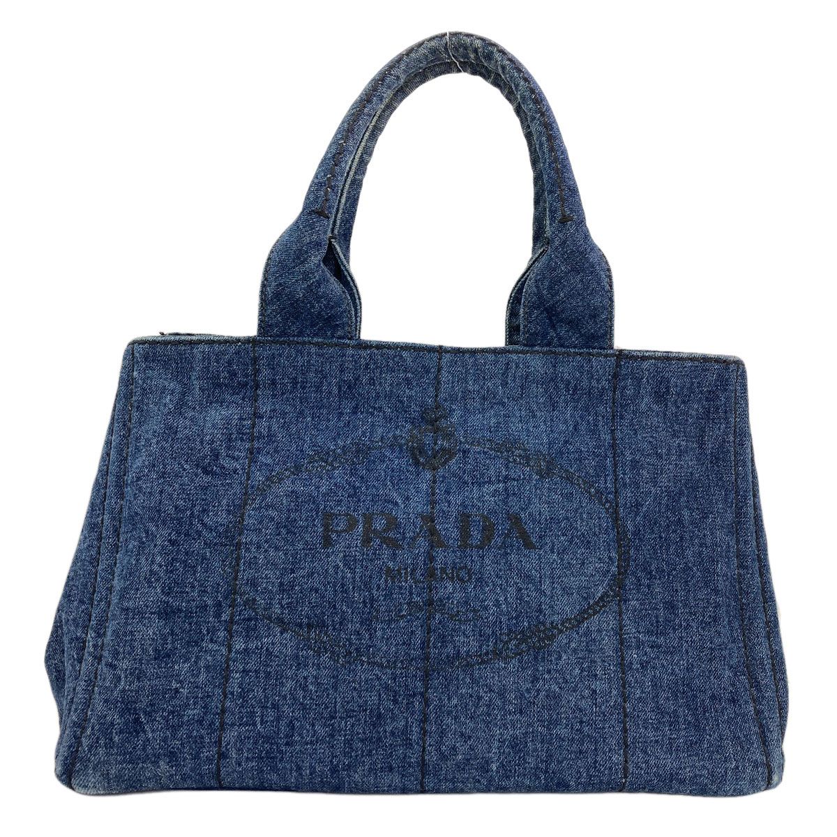 Prada Canapa Tote Denim