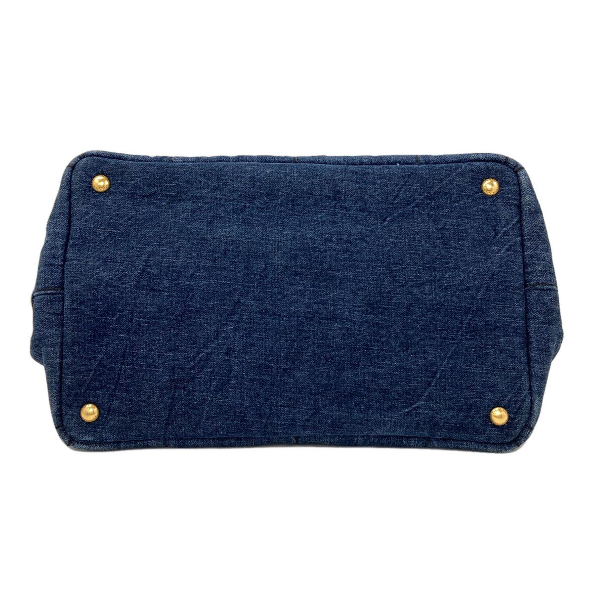 Prada Canapa Tote Denim — view 4