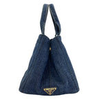 Prada Canapa Tote Denim — view 3