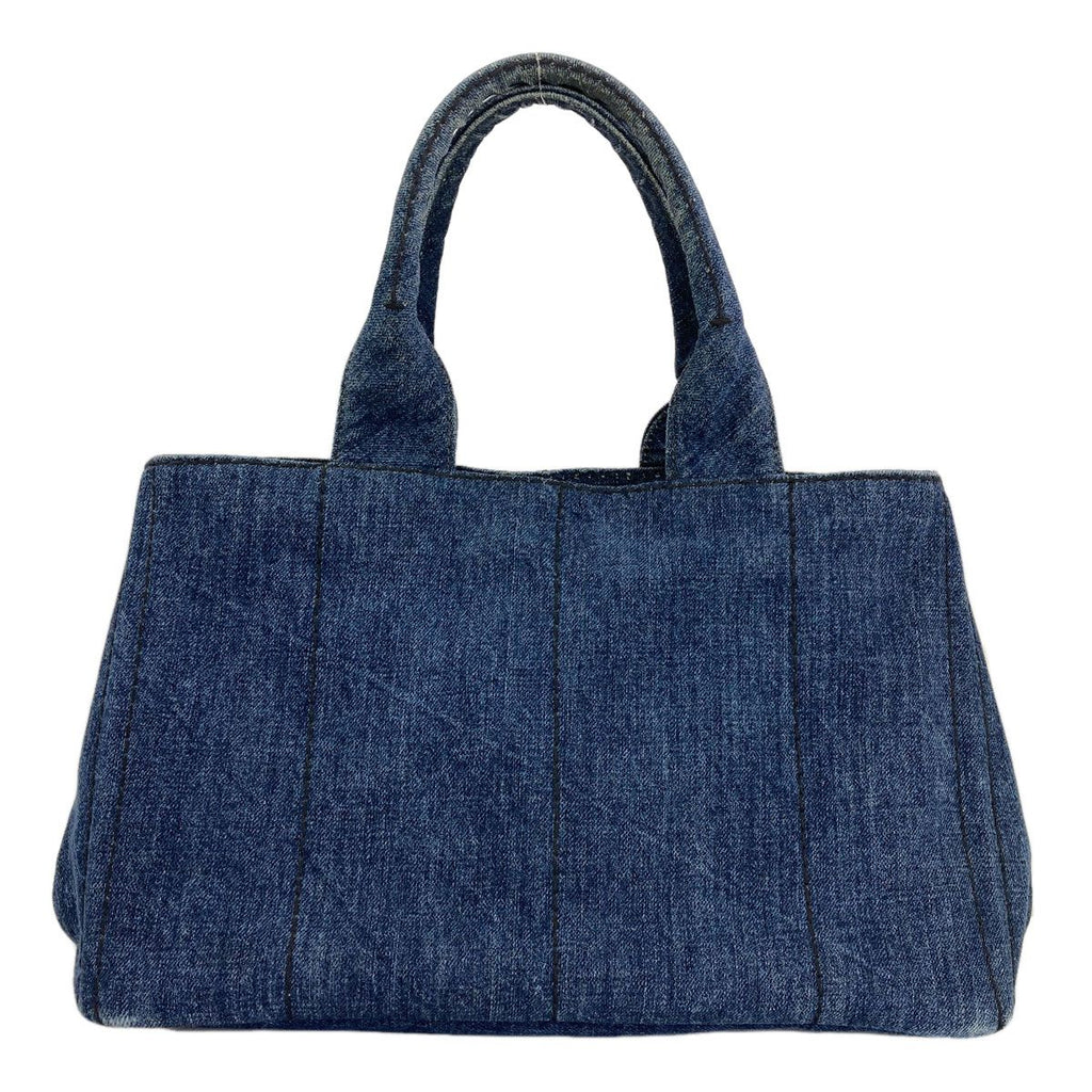 Prada Canapa Tote Denim — view 2