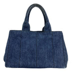 Prada Canapa Tote Denim — view 2