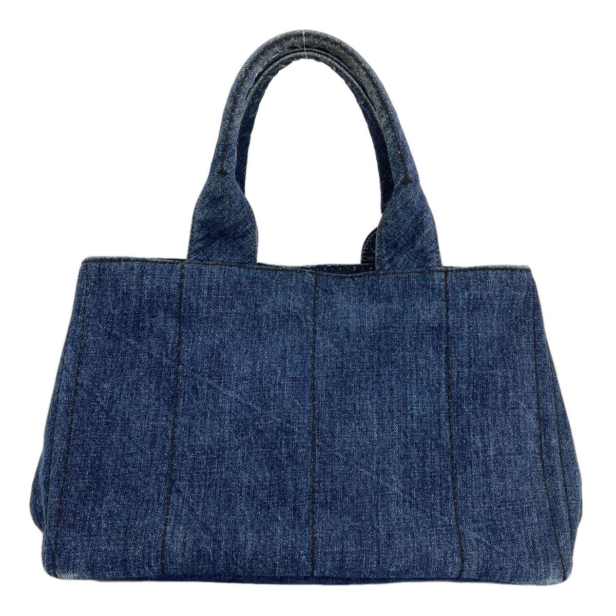 Prada Canapa Tote Denim — view 2