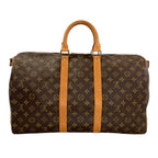 Louis Vuitton Keepall 45 Bandouliere Handbag Monogram Canvas — view 2