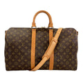 Louis Vuitton Keepall 45 Bandouliere Handbag Monogram Canvas