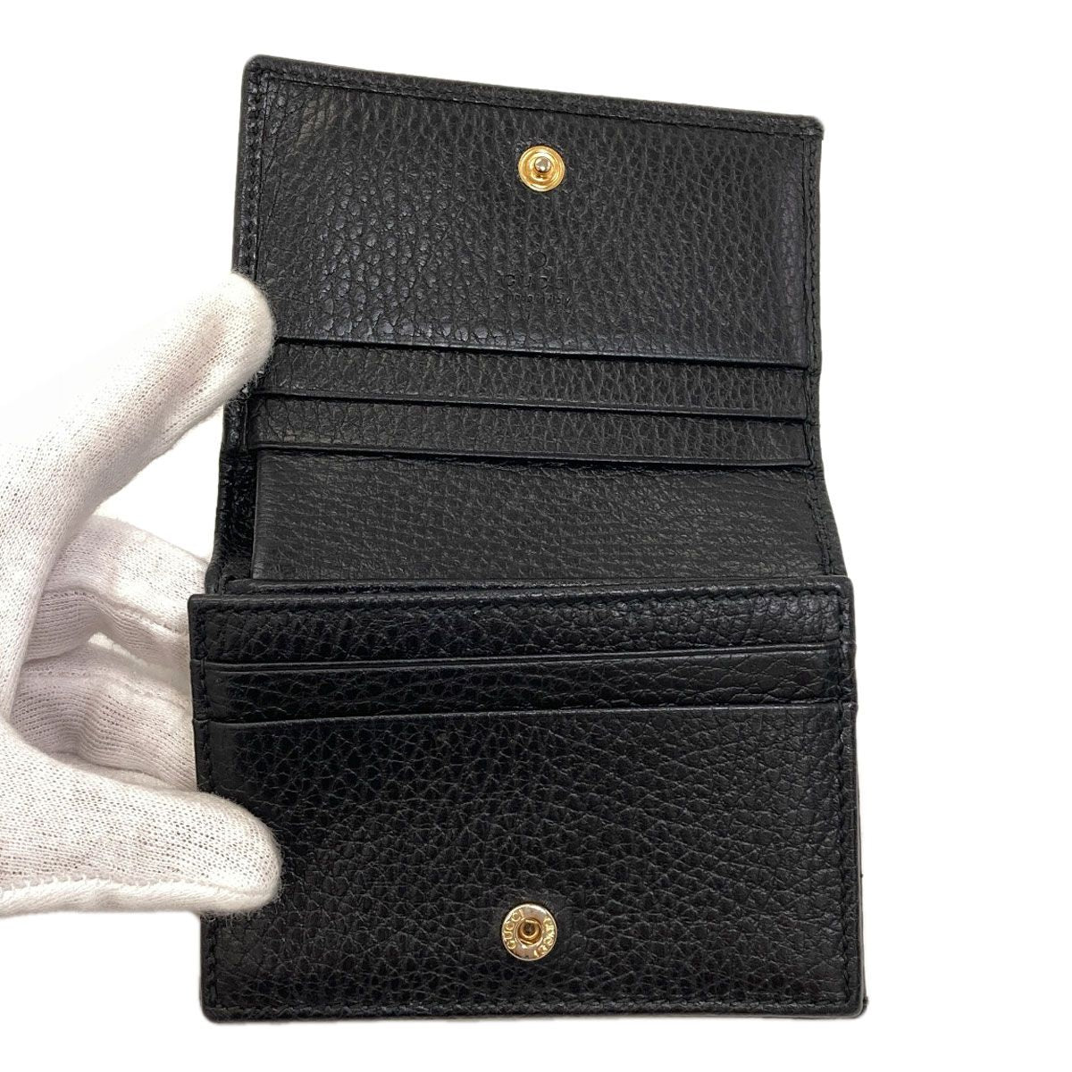 Gucci GG Marmont Double Bifold Wallet Leather — view 4