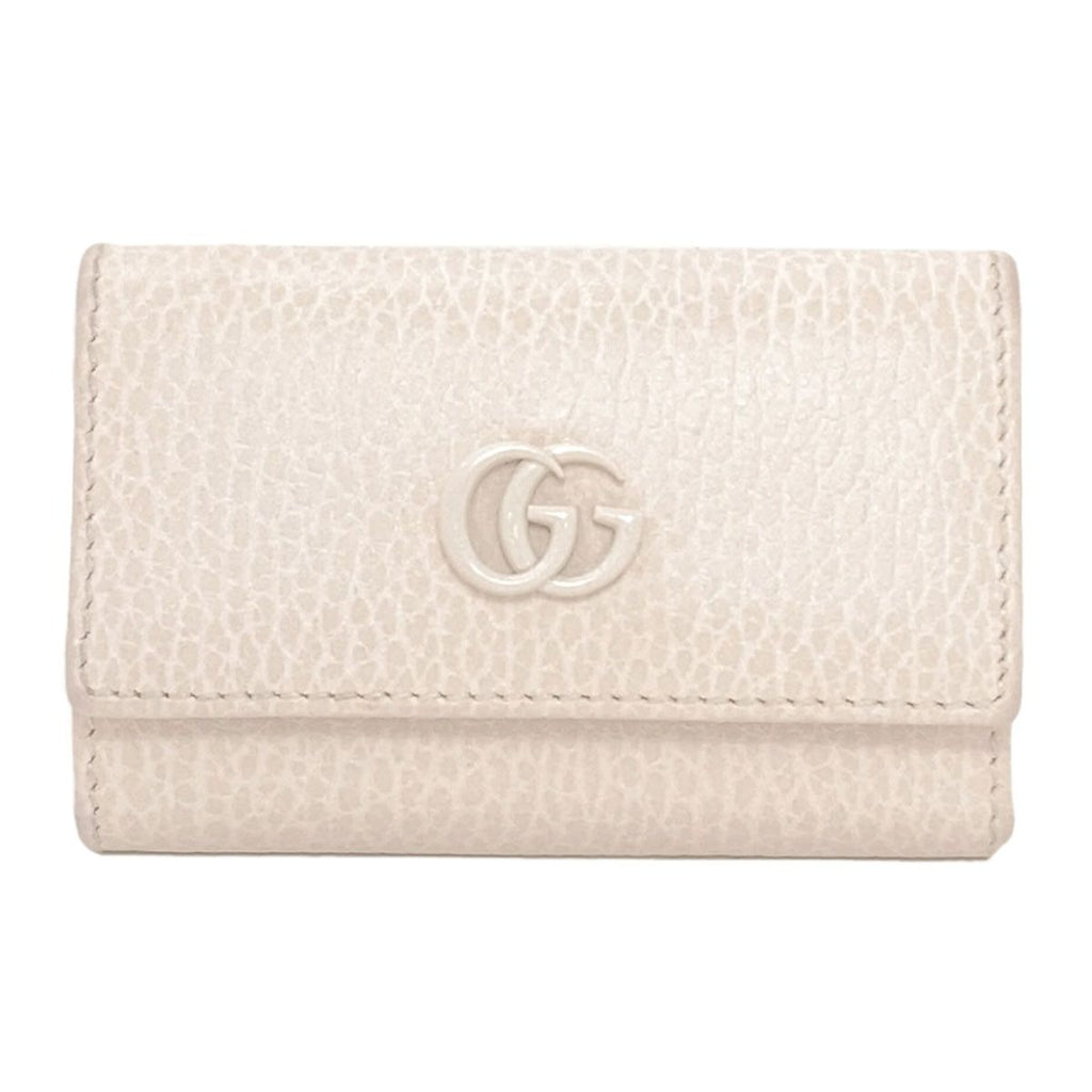 Gucci GG Marmont Double Key Case Leather Key Holder