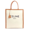 Celine Vertical Cover Large Tote Canvas