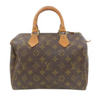 Louis Vuitton Speedy 25 Handbag Monogram Canvas