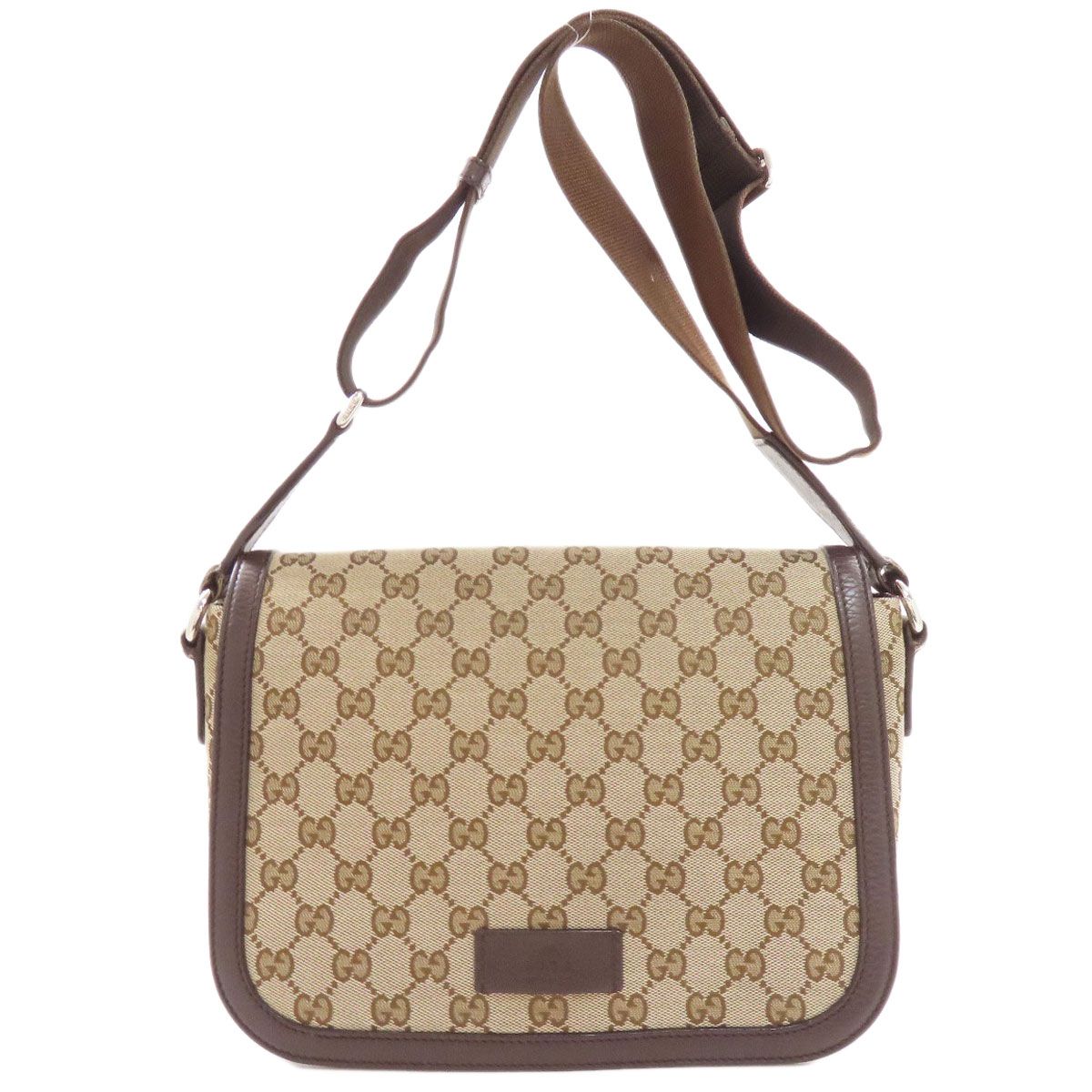 Gucci GG Pattern Shoulder Bag Canvas