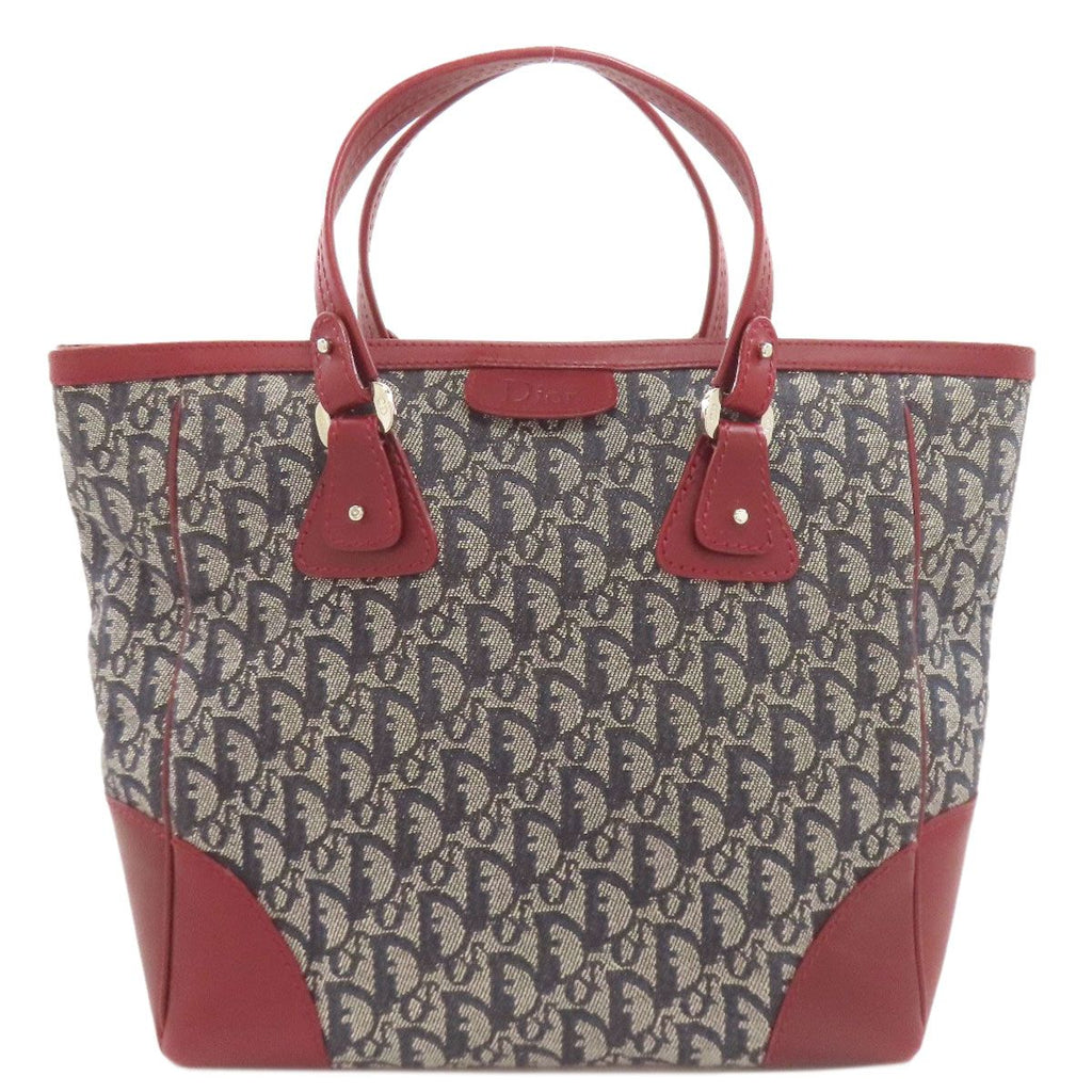 Dior Trotter Pattern Tote Canvas