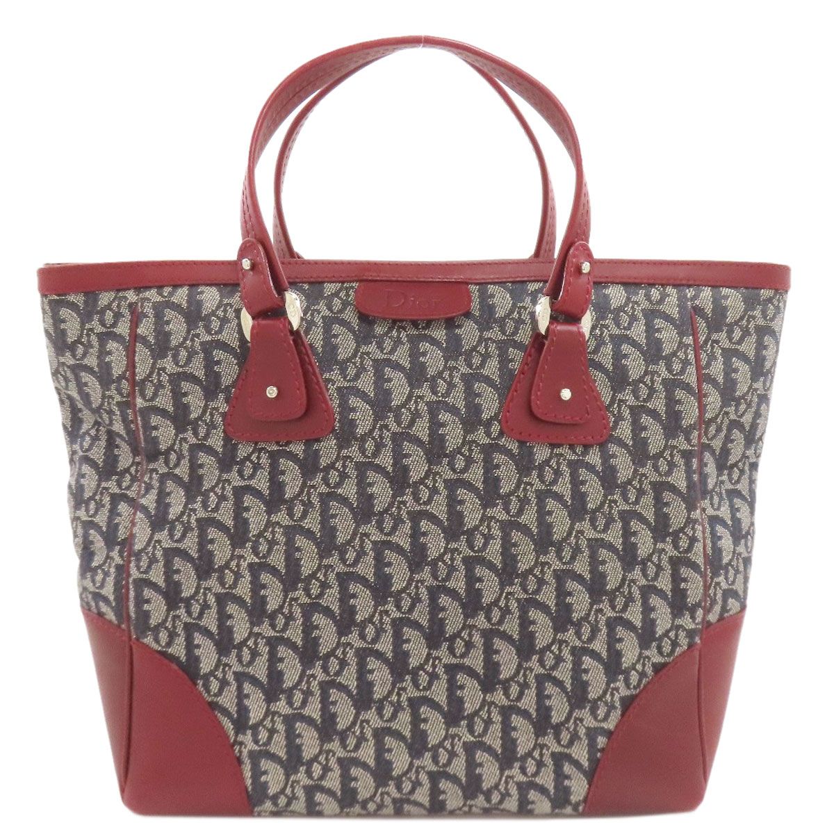 Dior Trotter Pattern Tote Canvas