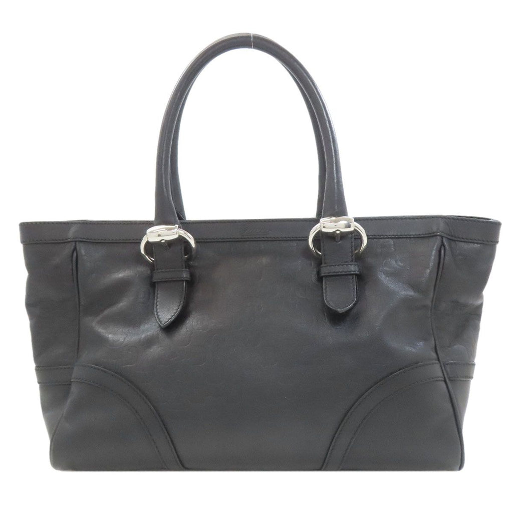 Gucci Horsebit Pattern Tote Leather
