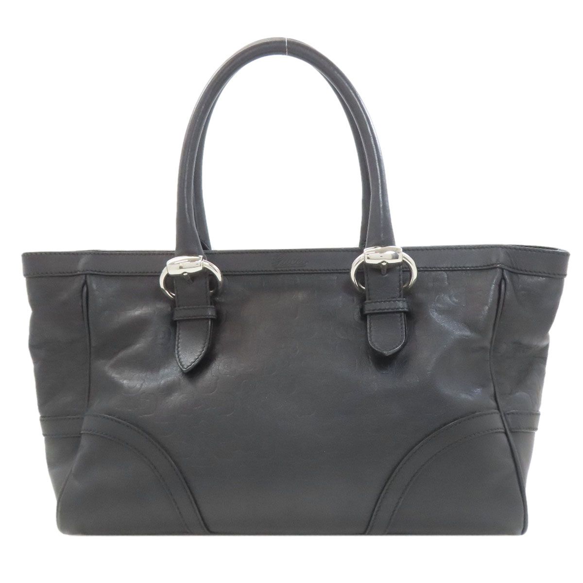 Gucci Horsebit Pattern Tote Leather