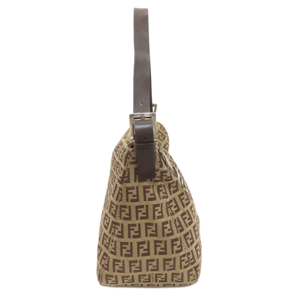 Fendi Mamma Bucket Zucchino Handbag Canvas — view 3