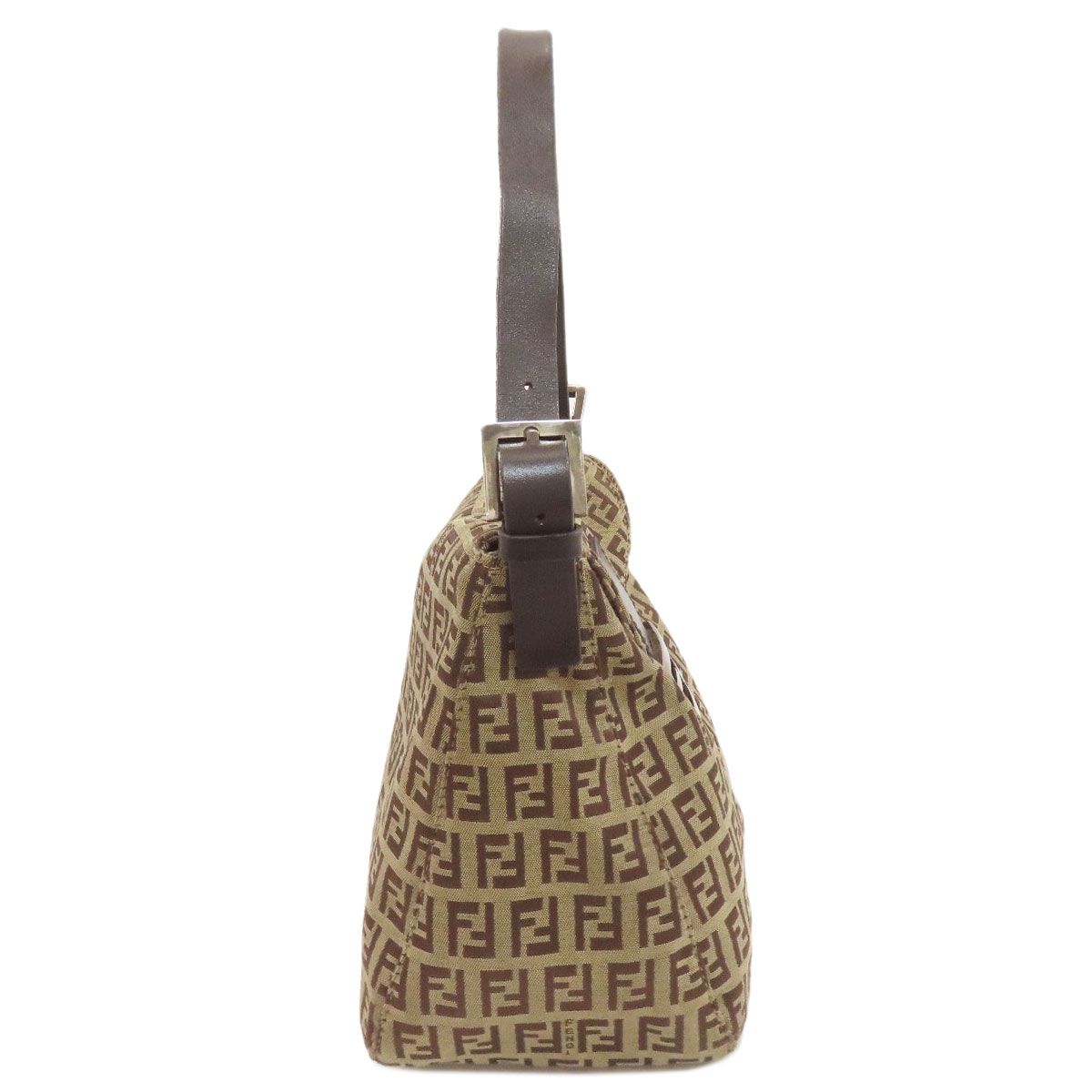 Fendi Mamma Bucket Zucchino Handbag Canvas — view 3