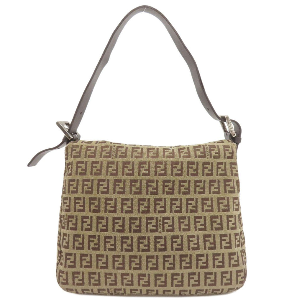 Fendi Mamma Bucket Zucchino Handbag Canvas — view 2
