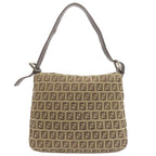Fendi Mamma Bucket Zucchino Handbag Canvas — view 2