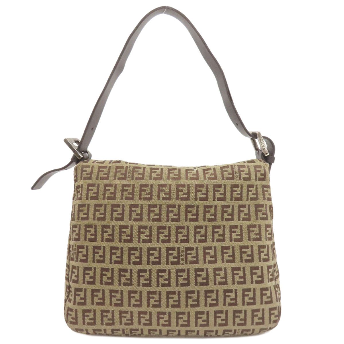 Fendi Mamma Bucket Zucchino Handbag Canvas — view 2