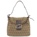 Fendi Mamma Bucket Zucchino Handbag Canvas
