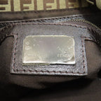 Fendi Mamma Bucket Zucchino Handbag Canvas — view 6