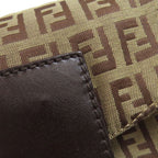 Fendi Mamma Bucket Zucchino Handbag Canvas — view 8