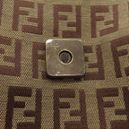 Fendi Mamma Bucket Zucchino Handbag Canvas — view 9