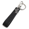 Louis Vuitton Key Holder Dragonne Key Monogram Shadow Black
