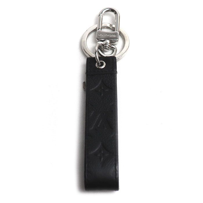 Louis Vuitton Key Holder Dragonne Key Monogram Shadow Black — view 2