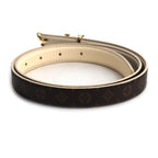 Louis Vuitton Pretty LV 20 Reversible Belt Cream — view 2