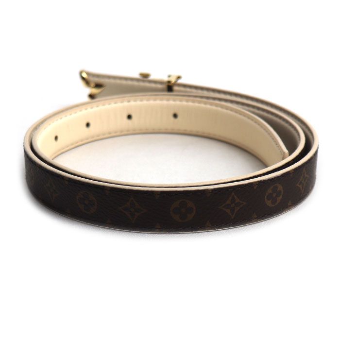 Louis Vuitton Pretty LV 20 Reversible Belt Cream — view 2