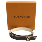 Louis Vuitton Pretty LV 20 Reversible Belt Cream — view 7