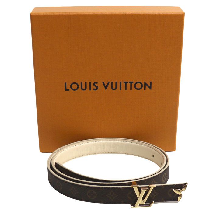 Louis Vuitton Pretty LV 20 Reversible Belt Cream — view 7