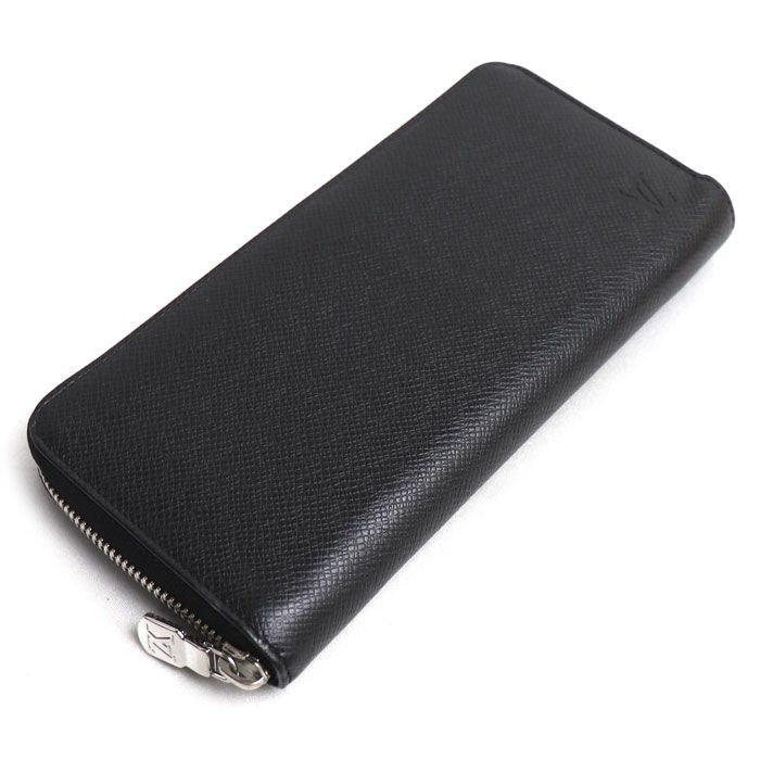 Louis Vuitton Zippy Wallet Horizontal Taiga Black