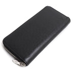 Louis Vuitton Zippy Wallet Horizontal Taiga Black