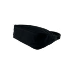 Prada Triangle Logo Plate Tessuto Nylon Mini Handbag Pouch Black — view 8